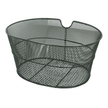 Picture of STEEL OVAL BASKET BLACK